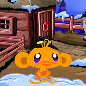 Игра Праздничная индейка для счастливой обезьянки