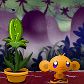 Игра Рассмешить плаксивых макак