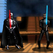 Игра Битвы на лазерных мечах