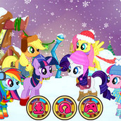 Игра Зимняя мода Понивиля