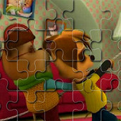 Игра Пазл с Геной и Дружком