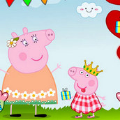 Игра Свинка Пеппа: поздравление мамы