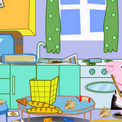 Игра Свинка Пеппа наводит порядки