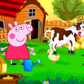 Игра Каникулы свинки Пеппы у бабушки в деревне