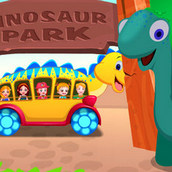Игра Малышка Хейзел в парке с динозаврами
