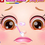 Игра Малышка Хейзел: Забота о глазах