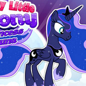 Игра Принцесса Луна собирается на бал