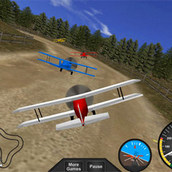 Игра 3д гонки на самолете