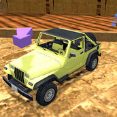 Игра Старинный джип 3д