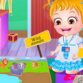Игра Малышка Хейзел знакомится с животными