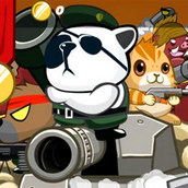 Игра Ударный отряд животных против монстров