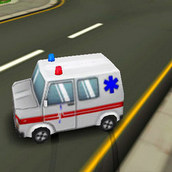 Игра Машина скорой помощи спешит на вызов