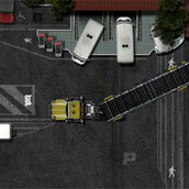 Игра Парковка дальнобойщиком фуры