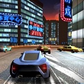 Игра Гонки в ночном городе 3Д