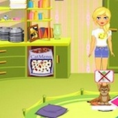 Игра Комната отдыха для кошек