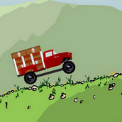 Игра Приключения на большом грузовике 2