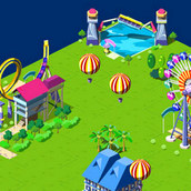 Игра Переделки луна-парка