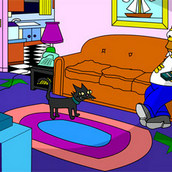 Игра Интерактивный дом Симпсонов