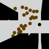 Игра Спасение чёрного шарика