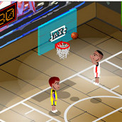 Игра Баскетбол в одну корзину