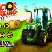 Игра Трактор трудится на ферме