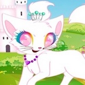 Игра Одень принцессу котят