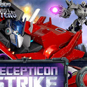 Игра Война трансформеров с десептиконами