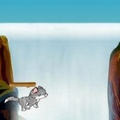 Игра Котята прыгают через пропасть