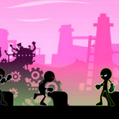 Игра Уличные драки Стикмена с якудза