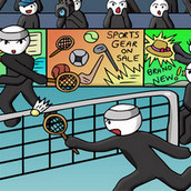 Игра Спортивные состязания по бадминтону