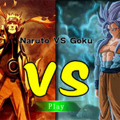 Игра Драки Наруто с Гоку