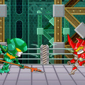 Игра Битвы роботов ниндзя 2