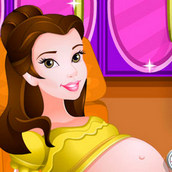 Игра Беременная принцесса Белль
