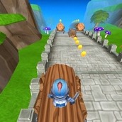 Игра Уйти от погони скелета