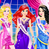 Игра Принцессы Диснея на конкурсе красоты