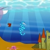 Игра Создай домик для дельфина