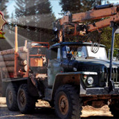 Игра Доставка брёвен