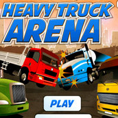 Игра Грузовики сражаются на арене