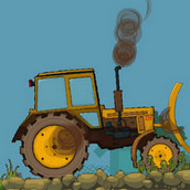 Игра Мощный трактор