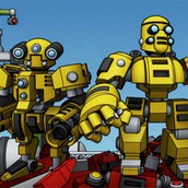 Игра Роботы: Металлические герои