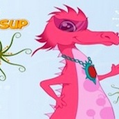 Игра Одень дракона на природе