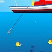 Игра Веселая рыбалка на гарпун