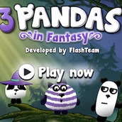 Игра 3 панды в Фантазии