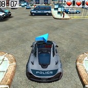 Игра 3D парковка на полицейской станции