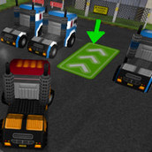 Игра Умелая парковка грузовика