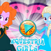 Игра Девочки Эквестрии и принцессы Диснея