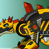 Игра Создай робота: дино-машина