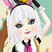 Игра Одевалка Банни Бланк