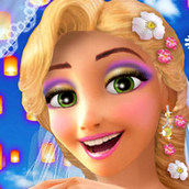 Игра Свадебный макияж Рапунцель