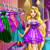 Игра Рапунцель наводит порядок в гардеробе